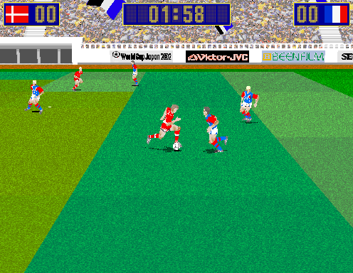 Spiele jetzt Virtua Striker -  :xxx – :yyy Spiel-Screenshot