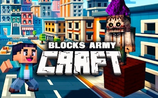 Blocks Army Craft Games