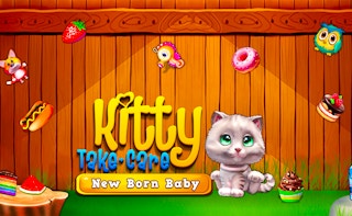 키티, 새로 태어난 아기를 잘 관리하세요 - Free 게임 대상Kids Game
