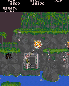 Play Contra (US / Asia, set 3) Now -  :xxx - :yyy Game Screenshot