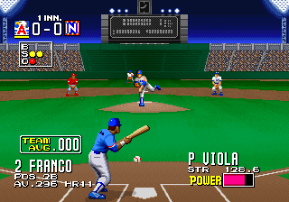 Play Clutch Hitter (set 2, US, FD1094 317-0176 decrypted) Now -  :xxx - :yyy Game Screenshot