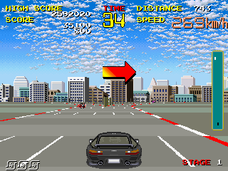 Juega a Chase HQ (Japón) ahora - Arcade Captura de pantalla de :xxx - Juego :yyy