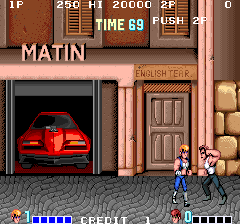Play Double Dragon (bootleg with HD6309) Now -  :xxx - :yyy Game Screenshot