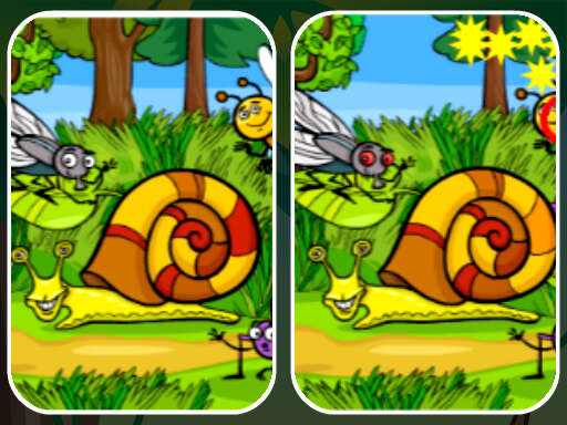 Insects Photo Differences Games