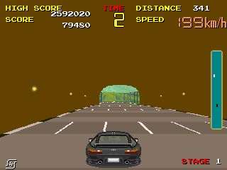 Play Chase H.Q. (Japan UP) Now -  :xxx - :yyy Game Screenshot