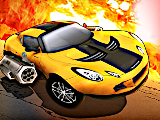 Играть в Сжигание резины, крушение и сгорание сейчас - 1 Player Скриншот игры :xxx - :yyy