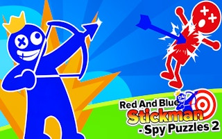 Red And Blue Stickman Spy Puzzles 2 - Similar Game