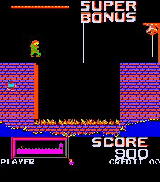 Play Hunchback (Galaxian hardware) Now -  :xxx - :yyy Game Screenshot