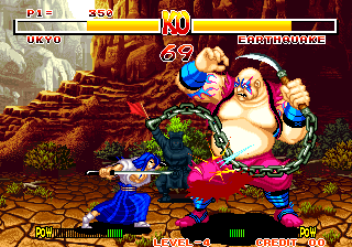 Play Samurai Shodown / Samurai Spirits (NGH-045) Now -  :xxx - :yyy Game Screenshot