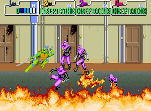 Jouez à Teenage Mutant Hero Turtles (UK 4 Players, Set 1) maintenant -  Capture d'écran de :xxx - Jeu :yyy