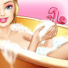 Play barbie beauty bath Now