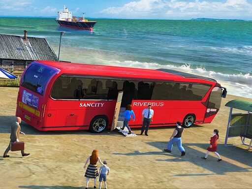Water Surfer Bus Simulation Game 3D - Free Top Free Online Games tagged Simulation Game