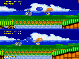 Jouez à Sonic the Hedgehog 2 (Monde) (Rev A) maintenant -  Capture d'écran de :xxx - Jeu :yyy