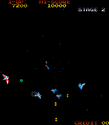 Jouez à Gyruss (bootleg) maintenant - Arcade Capture d'écran de :xxx - Jeu :yyy