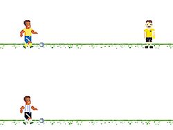 Jogue Correr futebol Agora - 2 Player Captura de tela de :xxx - Jogo :yyy
