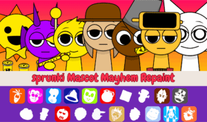 Sprunki Wenda Game Logo - Free Online Games Platform