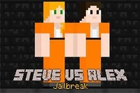 Steve vs Alex Jailbreak Play Steve vs Alex Jailbreak Now
