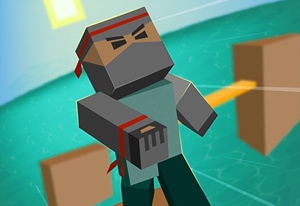 Play Blocky Parkour Ninja Now