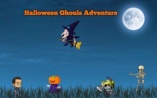 Halloween Ghouls Adventure - Free halloween Game Like Couples De Courge Pop
