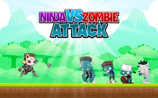 Ninja vs Zombie Attack - Free platformer Game Like ダークリターン