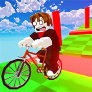 Play Bike of Hell: Speed Obby on a Bike Now - Arcade :xxx - :yyy Game Screenshot