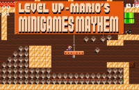 Play Level Up: Mario's MiniGame Mayhem Free Online - Browser Game