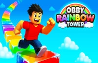 Obby Rainbow Tower Games
