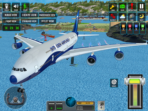 Passagierflug online kostenlos spielen – adventure Spiel-Screenshot