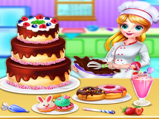 Sweet Bakery Chef Mania - Jogos de Torta para Meninas - Free Jogos Online Grátis com a Tag Girls Game