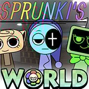Juega a Sprunki x Mundo Dandy ahora -  Captura de pantalla de :xxx - Juego :yyy