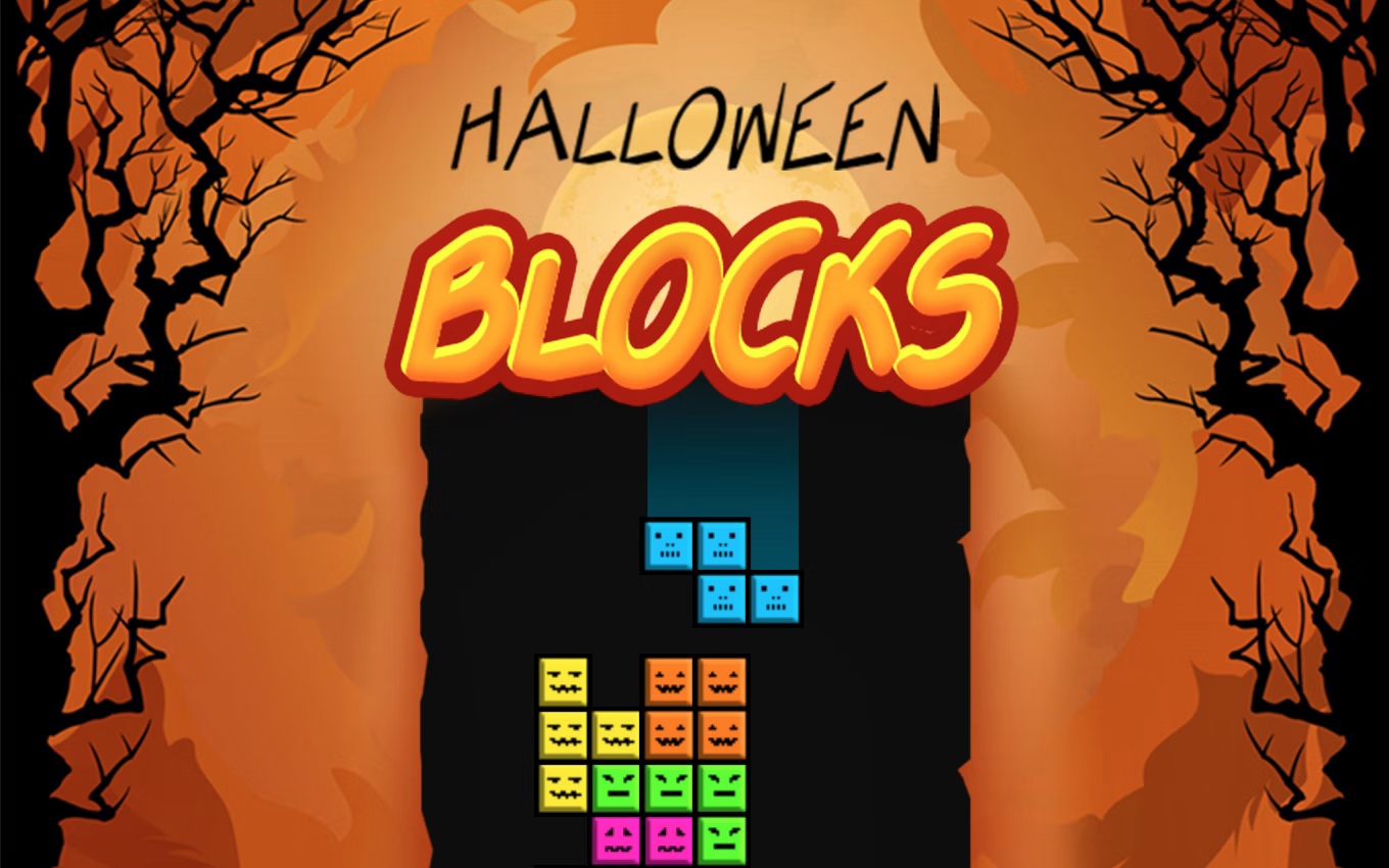 Juega a Bloques Halloween ahora - Arcade Captura de pantalla de :xxx - Juego :yyy