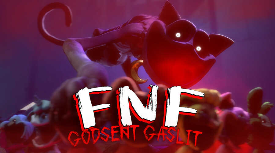 FNF 對抗 CatNap：神賜的煤气燈