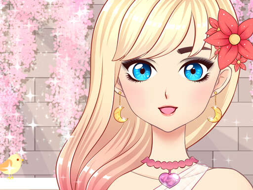 Anime Girls Fashion Makeup Game for Girl - Free Top Free Online Games tagged Girls Game