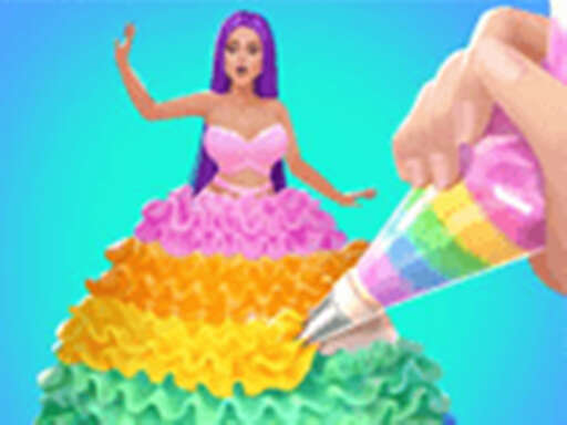 Icing On Doll Cake - Creative Bakery - Free Top Free Online Games tagged Cake Game
