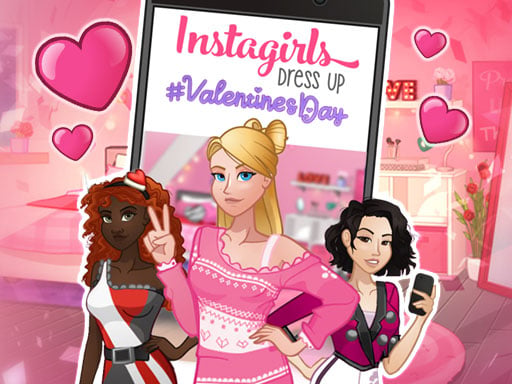 INSTAGIRLS 밸런타인 드레스 드레스업 (DCMA)