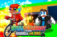 Play Steal Brainrot from Guards on Bike Free Online - Browser Game