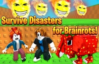 Play Survive Disasters for Brainrots! Free Online - Browser Game