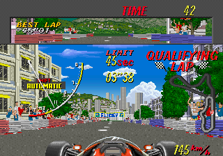 Play Super Monaco GP (US, Rev C, FD1094 317-0125a) Now -  :xxx - :yyy Game Screenshot