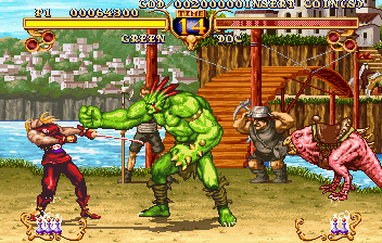 Play Golden Axe - The Duel (JUETL 950117 V1.000) Now -  :xxx - :yyy Game Screenshot
