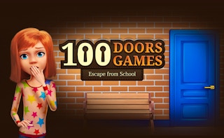 100 Doors Games: Escape from School - Free memory Game Like 메모리克斯