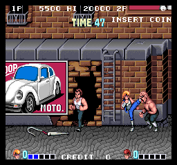 Play Double Dragon (US set 3) Now -  :xxx - :yyy Game Screenshot