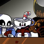 Juega a Noche Pasta FNF x Cuphead, Sans, Bendy ahora -  Captura de pantalla de :xxx - Juego :yyy