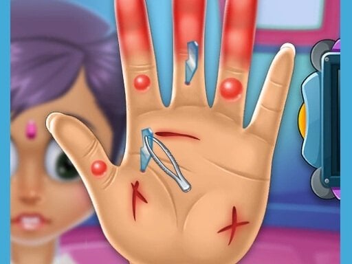 ¡Juego de Cuidado del Doctor de Cirugía de Manos! - Free Juegos para Hypercasual Game