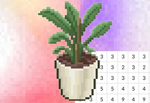 Pixel Art: Color Rooms gameplay screenshot