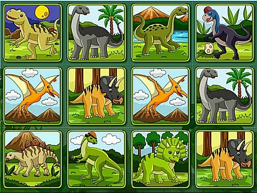Dino Memory Games