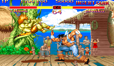 Spiele jetzt Super Street Fighter II - der Turnierkampf (930911 etc) -  :xxx – :yyy Spiel-Screenshot