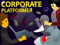 CORPORATE PLATFORMER Play CORPORATE PLATFORMER Now