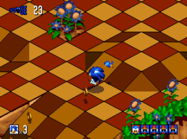 Jouez à Sonic 3D Blast (USA, Europe) maintenant -  Capture d'écran de :xxx - Jeu :yyy