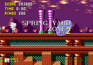 Play Semi Ported Hyper Sonic in Sonic by Selbi (S1 Hack) Now -  :xxx - :yyy Game Screenshot