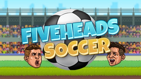 Fiveheads Soccer - 100% Free 2 Player Fiveheads Soccer - 2 Player Game Screenshot